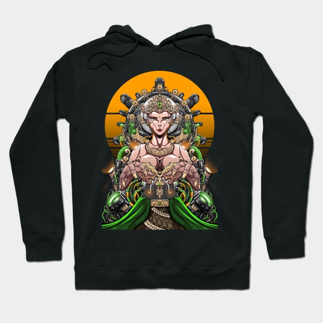 Javanese Mecha Hoodie by GODWIT